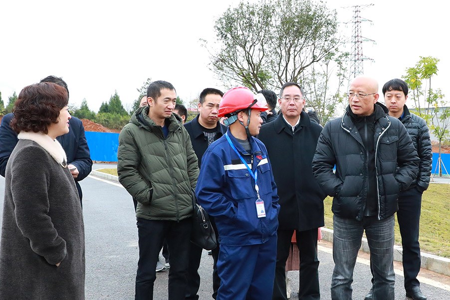 贵州产业技术发展钻研院赴Z6尊龙新资料西部产业基地调研