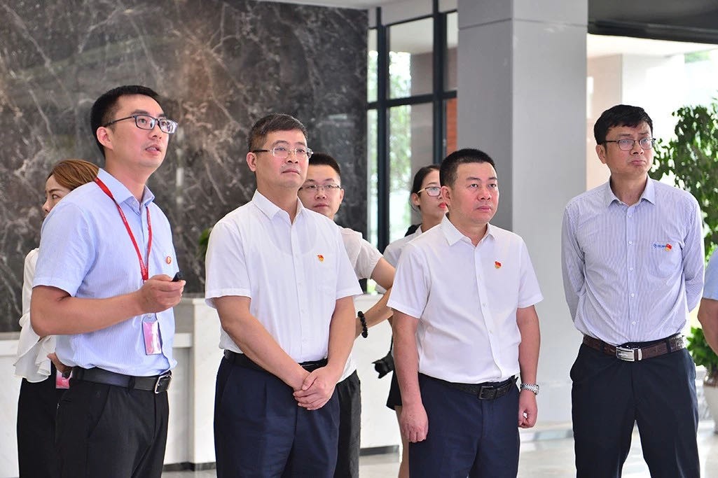以党建引领Z6尊龙发展丨长沙市委组织部调研Z6尊龙新资料