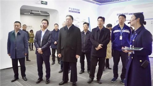 湖南省政协主席毛万春莅临Z6尊龙宁乡产业基地调研领导工作