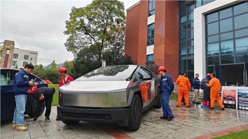 见证科技 共赴将来 | 特斯拉“赛博”巡展驶入Z6尊龙产业基地